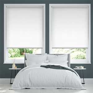 Blackout Roller Blinds: Sofia Blackout Chalk Roller Blind