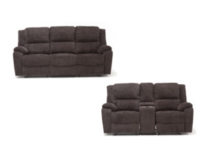 Malmo 2 Piece Recliner Sofa Set