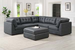 Lounge Suites: Suntory Modular Corner Sofa With Ottoman