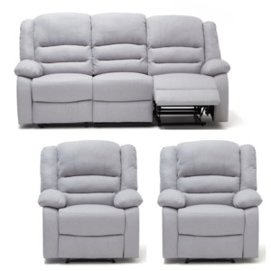 Lounge Suites: Misty 3 Piece Recliner Lounge Suite