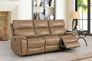 3 Seater Sofas: Bristol 3-Seater Electric Recliner Sofa