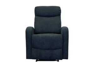 Single Chairs: Verona Recliner Chair - Black