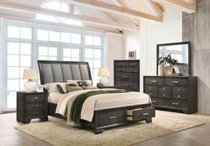 Picton King Bedroom Set -  4 - Piece