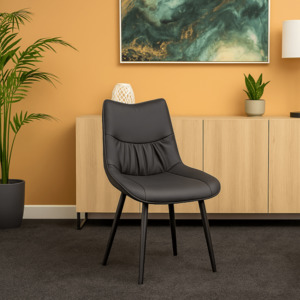 Liva Black Dining Chair