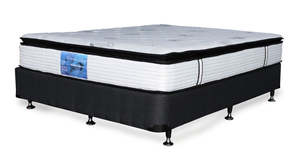 Base With Mattress: Cozy Dream Sleep King Bed