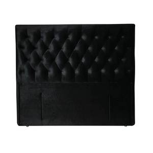 Headboards: Seattle Black Velvet Headboard