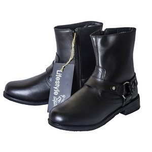Johnny Reb Style Leather Motorcycle Boot - Lifestyle Imports