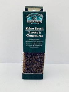 Moneysworth & Best Shoe Shine Brush - Brown - Lifestyle Imports