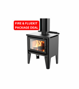 Products: Masport Kaituna Legs Freestanding Ultra-Low Emissions Fire