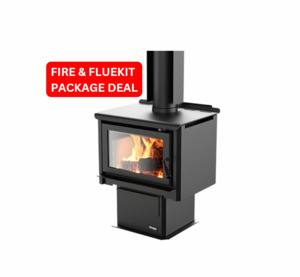 Masport Kaituna Ash Pan Freestanding Rural Fire