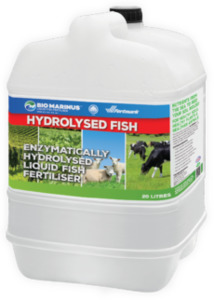 Products: Hydrolysed Fish Fertiliser • Bio Marinus