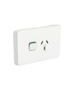 PDL394-VW PDL Iconic Switched Socket 10A Vivid White