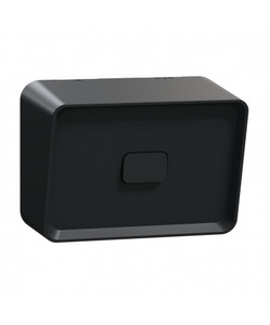 PDLO381-BK PDL Iconic Outdoor Switch 1-gang 20A Black