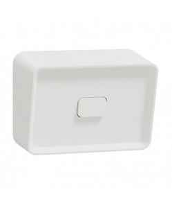 PDLO381-XW PDL Iconic Outdoor Switch 1-gang 20A White