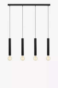 Modern Black Metal Ceiling Lamp-4 Bar BWBL-ZT/4