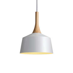 Nordic Style White Pendant Light 270mm PL0427W