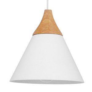 220mm Nordic Modern Looking White Wood finish Pendant Light PL0122W