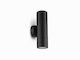 Black Up&Down Outdoor Wall light GX-WLA123B