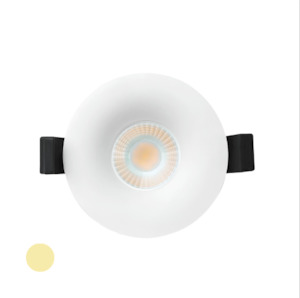 COB Downlight- 8W Fixed 3000K Dimmable White FC-Rona3-WH