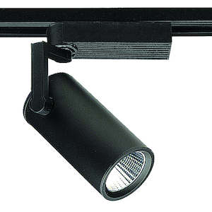Track Lights: TK Series LED 15Watt Cylindrical Tracklight Black