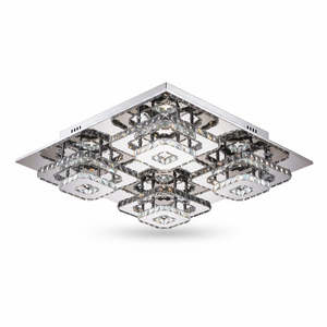 Square Double-Tiered Ceiling Chandelier - 4 Head CD67-4
