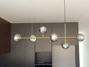 Kitchen Lighting Collection: Contemporary Glass LED Single Pendant Light