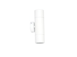 Decor Wall Light: White Up&Down Outdoor Wall light GX-WLA123W