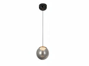 Smoky Grey LED Single Pendant Light with Colour Change – 18cm
