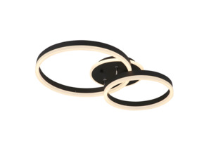 Modern Chandelier: Modern Black LED Ceiling Light