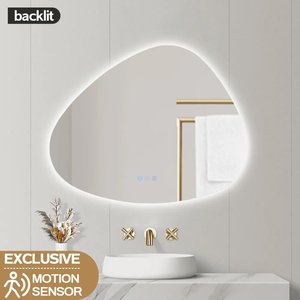 1210x990mm Special LED Wall Mirror with Motion Sensor Auto On Demister Touch Swi&hellip;