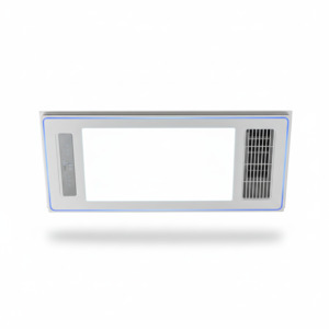Large 3-in-1 Bathroom Heater Fan Light | 2200W Heating + Dual Fan + LED Light | &hellip;