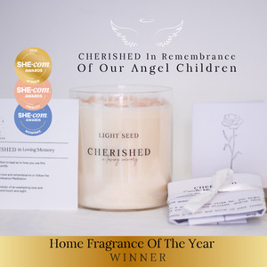 Frontpage: In Loving Memory Candle for Child Loss | Memorial Candle for Angel Children