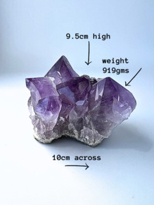 Divine Accessories: AMETHYST POINT CLUSTER