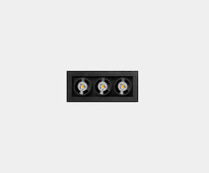 Ceiling Recessed: Black Foster Micro
