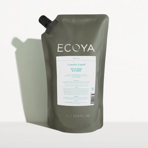 ECOYA Wild Sage & Citrus Laundry Liquid 1L Refill - Ligne Roset NZ - Aucklan&hellip;