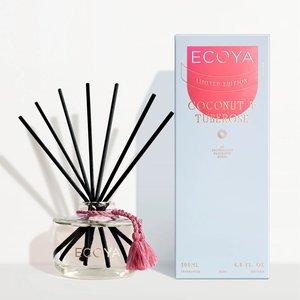 Products: ECOYA Coconut & Tuberose Reed Diffuser - High Summer Limited Edition - Ligne Roset NZ - Auckland New Zealand