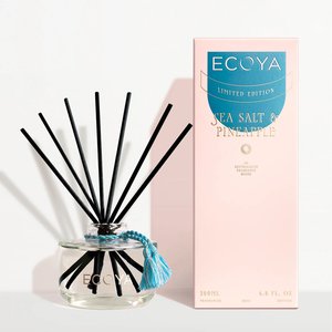 ECOYA Sea Salt & Pineapple Reed Diffuser - High Summer Limited Edition - Lig&hellip;