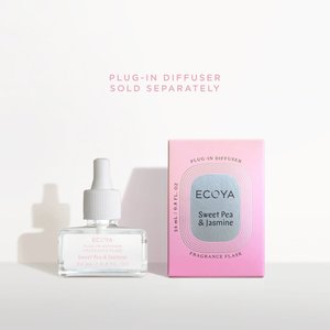 Products: ECOYA Sweet Pea & Jasmine Plug-In Diffuser Fragrance Flask - Ligne Roset NZ - Auckland New Zealand