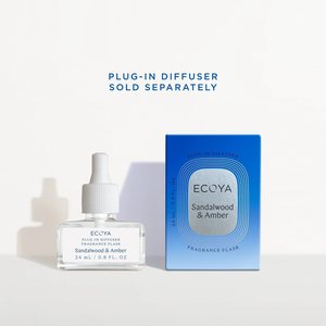 ECOYA Sandalwood & Amber Plug-In Diffuser Fragrance Flask - Ligne Roset NZ -&hellip;