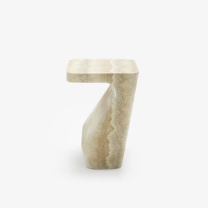Products: Stump Travertine Occasional Side Table by Pierre Charpin - Ligne Roset NZ - Auckland New Zealand