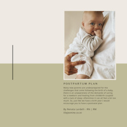 Free Resources: FREE Postpartum Plan