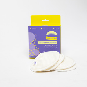 No Slip Nips Reusable Breast Pads, 3 Pairs