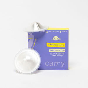 Carry Silver Soothers Nipple Cups