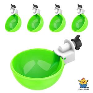 Large Automatic Chicken Waterer Cups - Green [Spring Collection]