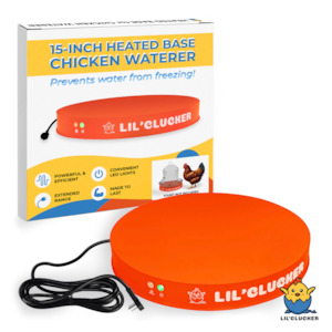 Frontpage: Chicken Waterer Heated Base (Orange)