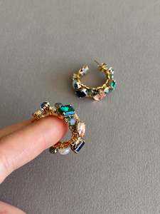 Rhea Hoops: RHE369F32