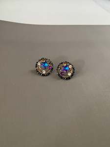 Rhea: Star Crystal Stud Earrings