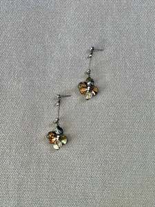 Swarovski: Swarovski Cluster Long Drop Earrings