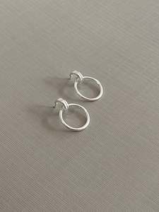 Circular Drop Earrings