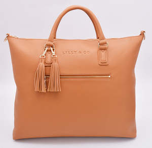 Lilly Co: Harper Tassel Tan - SOLD OUT